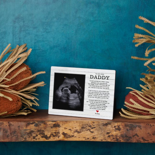 Placa Expositora Pronto será papá del Bump Ultrasonido Día del Padr (Lado)