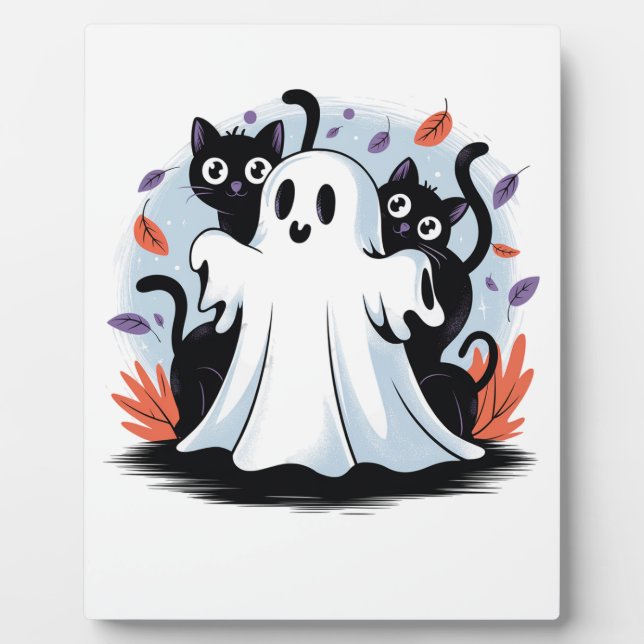 Placa Expositora Provocación nocturna de Halloween (Frente)