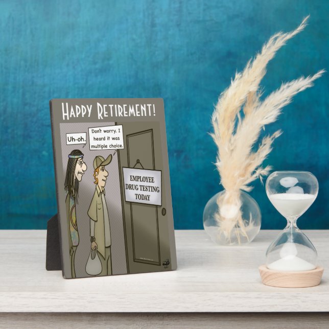 Placa Expositora Pruebas de medicamentos para empleados (Lado)