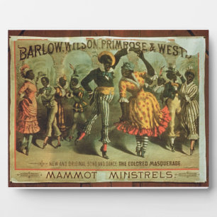 Placa Expositora Publicidad poster Barlow, Wilson, Primrose y We