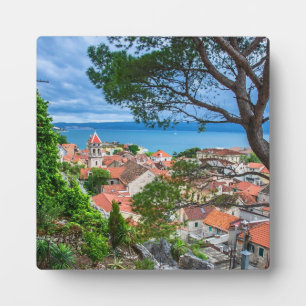 Placa Expositora Pueblo croata de Omis