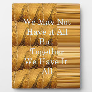 Placa Expositora Puede que no tengamos todo el Safari de Girafa Hak