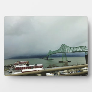 Placa Expositora Puente Astoria-Megler, Astoria, Oregón