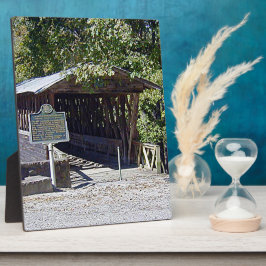 Placa Expositora Puente cubierto Clarkson Alabama