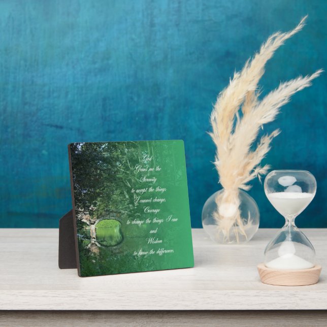 Placa Expositora Puente de oración de Serenity (in situ)