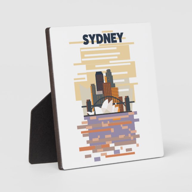 Placa Expositora Puerto de Sydney (Anverso)