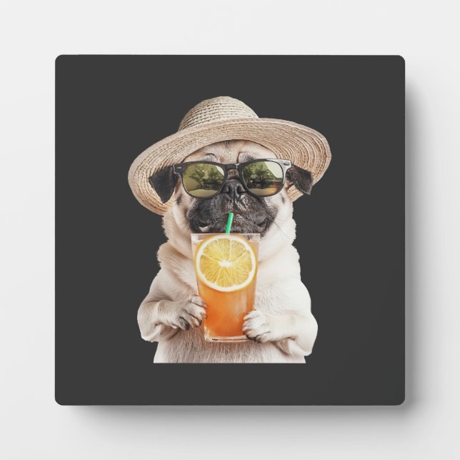 Placa Expositora Pug     (Frente)