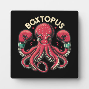 Placa Expositora Pulpo Boxeador - Boxtopus