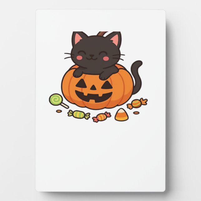 Placa Expositora Pumpkin Kitty Parade Essential T-Shirt (Frente)