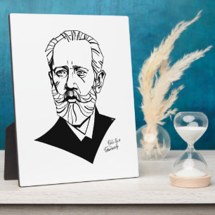 Placa Expositora Pyotr Tchaikovsky