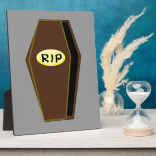 Placa Expositora QEPD Alboroto de Halloween
