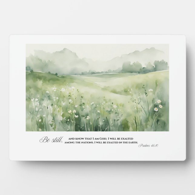 Placa Expositora Quédate quieto. (Frente)