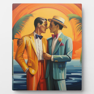 Placa Expositora Queer y Moda: El legado de amor del Art Deco