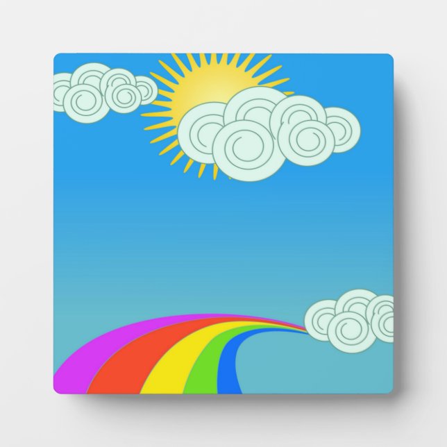 PLACA EXPOSITORA RAINBOW SKY (Frente)