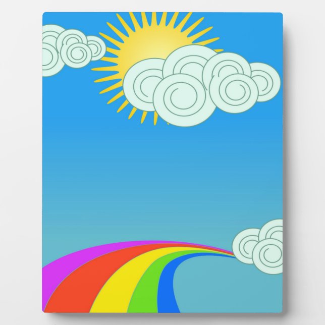 PLACA EXPOSITORA RAINBOW SKY (Frente)