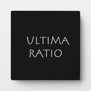 Placa Expositora Ratio Ultima