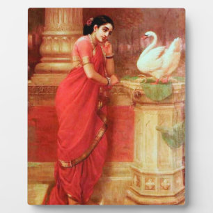 Placa Expositora Ravi Varma Paintings-Hamsa Dhayamthi