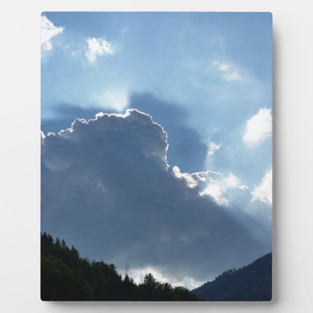 Placa Expositora rayos y nubes (Frente)