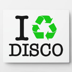 Placa Expositora Reciclar Disco