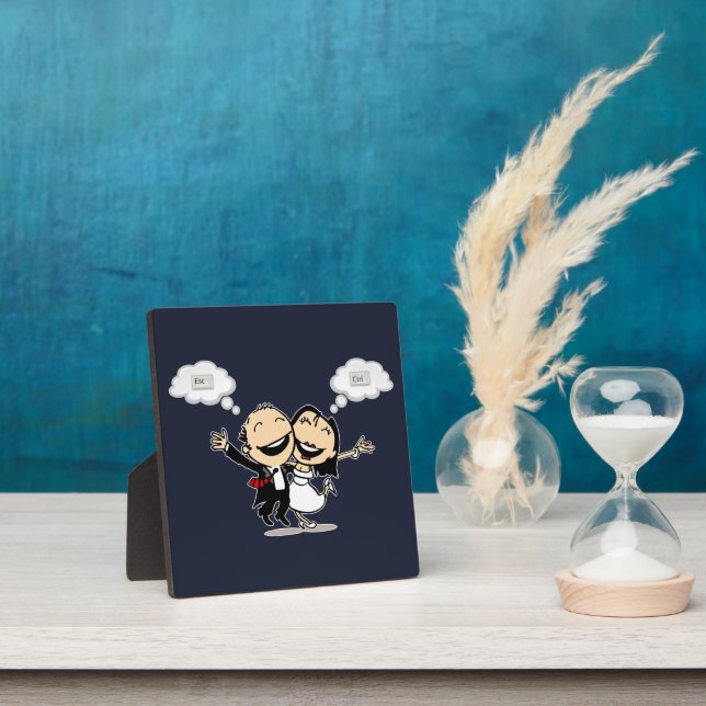 Placa Expositora Recién casados (in situ)