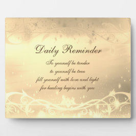 Placa Expositora Recordatorio diario