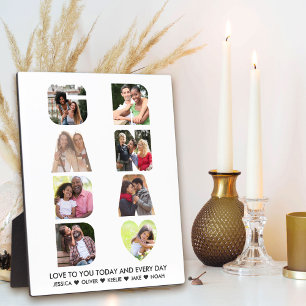 Placa Expositora Recorte de carta GRANDAD 8 Collage de fotos person