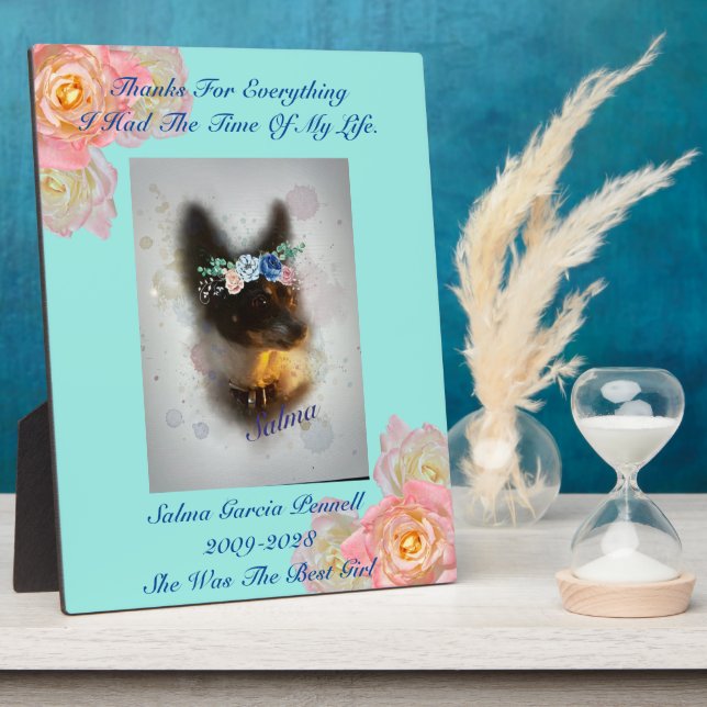 Placa Expositora Recuérdame Memorial (Lado)