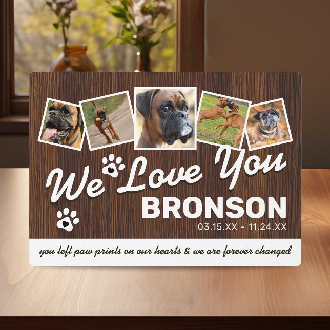 Placa Expositora Recuerdo conmemorativo de mascota rústica (Subido por el creador)