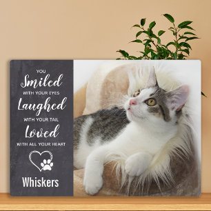 Placa Expositora Recuerdo conmemorativo para gatos - Obsequio de si