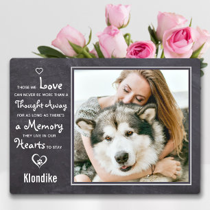 Placa Expositora Recuerdo conmemorativo para mascotas - Regalo de c
