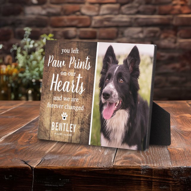 Placa Expositora Recuerdo de foto conmemorativa de mascota de mader (Subido por el creador)