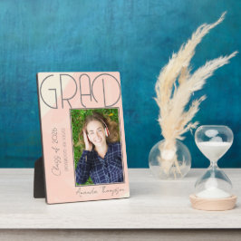 Placa Expositora Recuerdo de la clase de graduados de 2026  Foto de