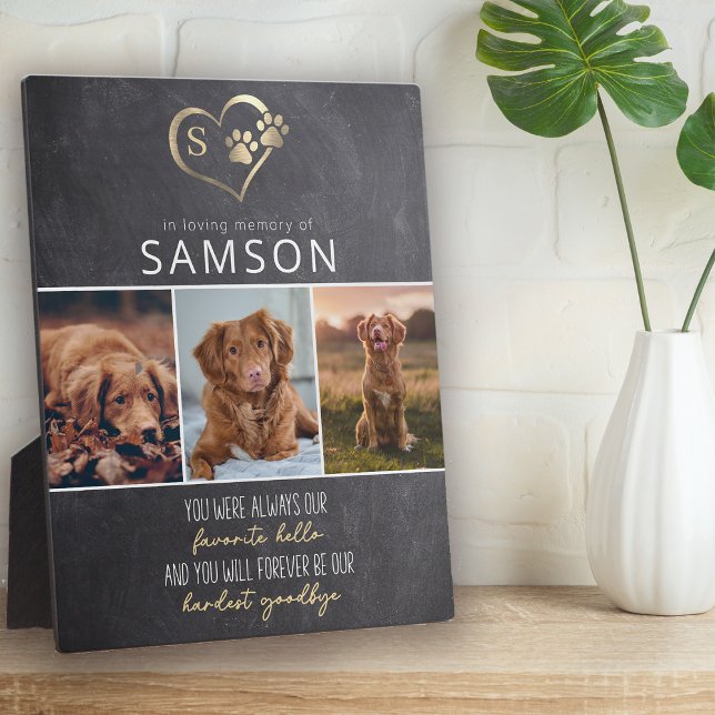 Placa Expositora Recuerdo de pizarra Favorito Adiós más duro Memori (Subido por el creador)