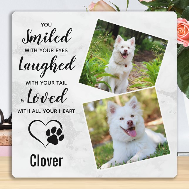 Placa Expositora Recuerdo de simpatía para mascota fallecida Foto d (Subido por el creador)