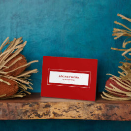 Placa Expositora Red de Rótulo de contraseña Wi-Fi