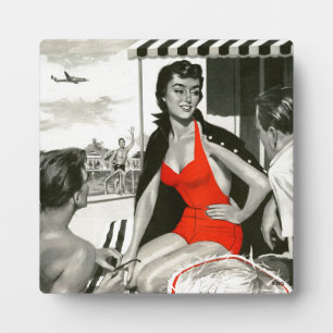 Placa Expositora Red Hot Woman