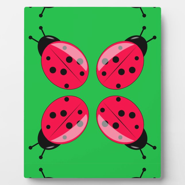 Placa Expositora Red Ladybugs (Frente)