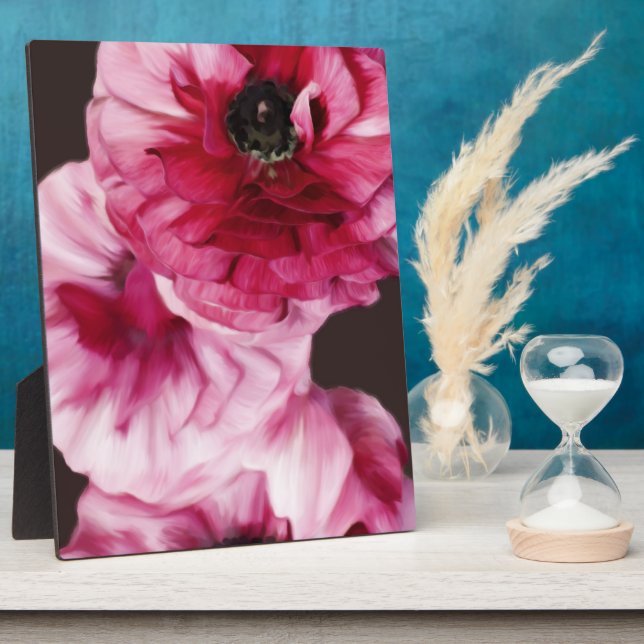 Placa Expositora Red Ranunculus (Lado)