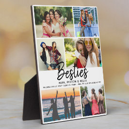 Placa Expositora Regalo BESTIES para el Collage de fotos de guiones