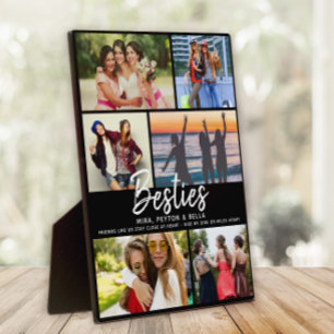 Placa Expositora Regalo BESTIES para el Collage de fotos de guiones