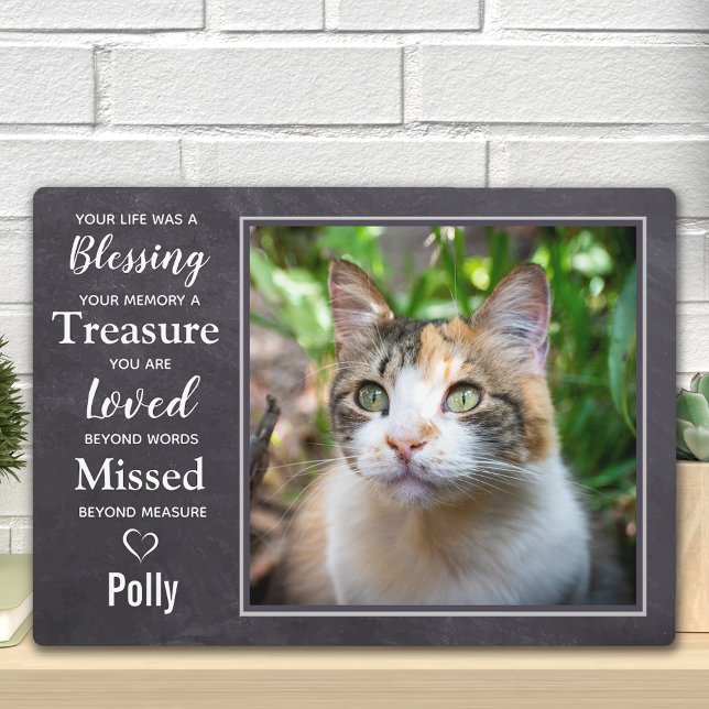 Placa Expositora Regalo conmemorativo del Mascota del gato - Regalo (Subido por el creador)