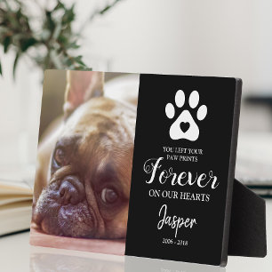 Placa Expositora Regalo conmemorativo para mascotas Recuerdo