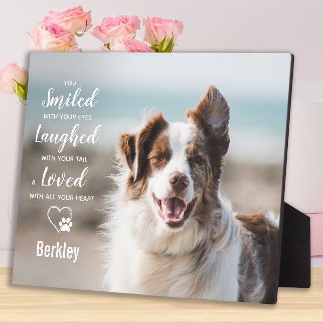 Placa Expositora Regalo conmemorativo para perro mascota - Obsequio (Subido por el creador)