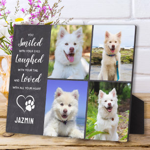 Placa Expositora Regalo conmemorativo para perros - Recuerdo por la