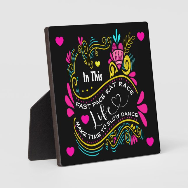 Placa Expositora Regalo de amor y amistad (Anverso)