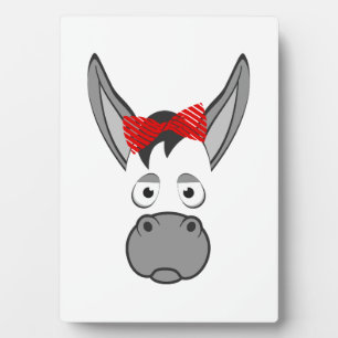 Placa Expositora Regalo De Disfraz De Halloween De Burro Floral Ani