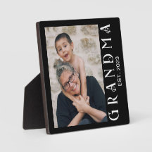 Regalo de foto moderno establecido de abuela perso