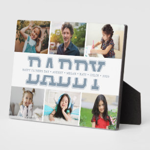 Placa Expositora Regalo de Foto Personalizado para Papá