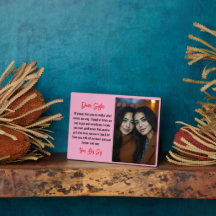 Regalo de guión para Collage de fotos hermano