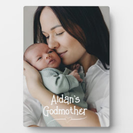 Placa Expositora ¡Regalo de la Madrina! Foto dulce